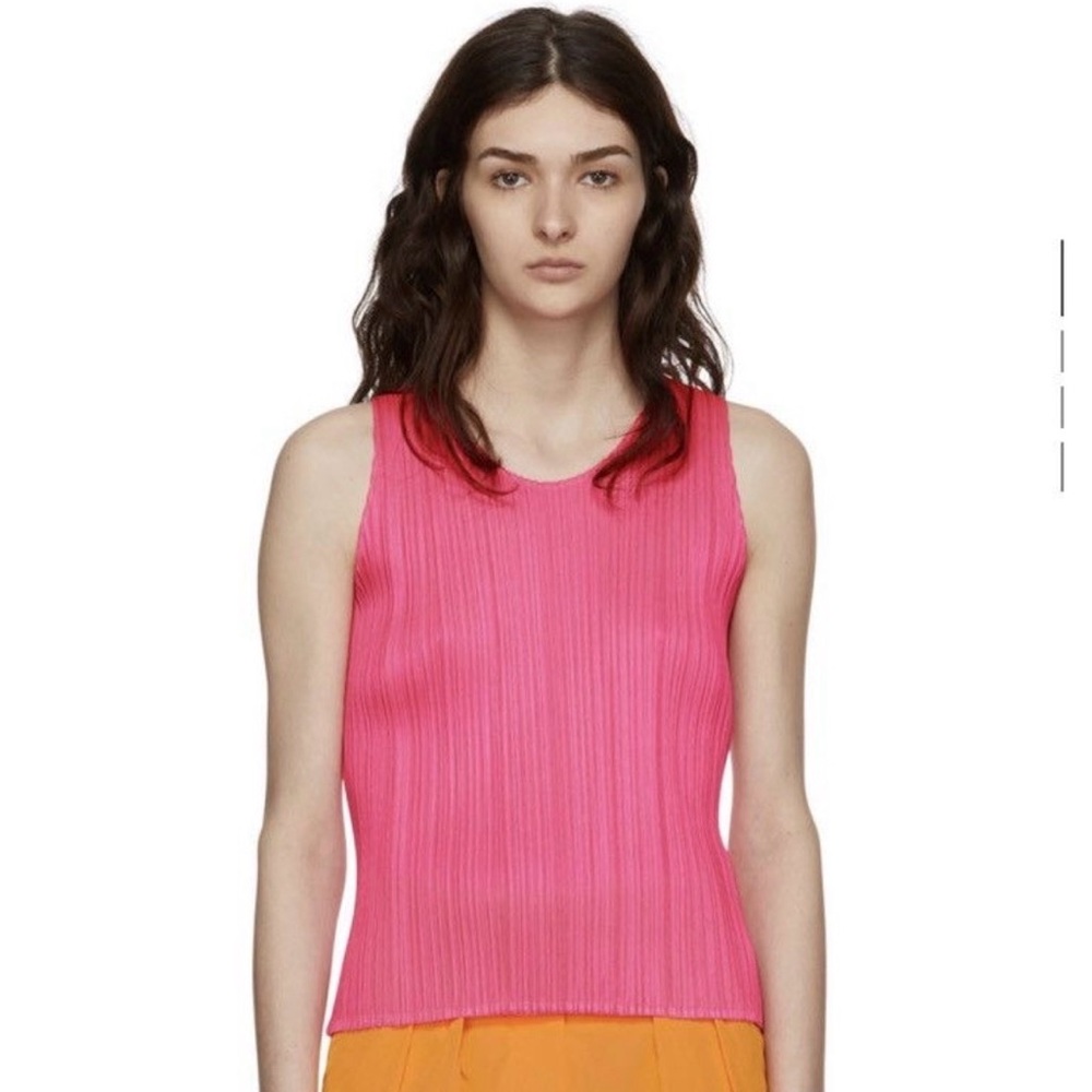 [Make offer] ISSEY MIYAKE PLEATS PLEASE TANK TOP